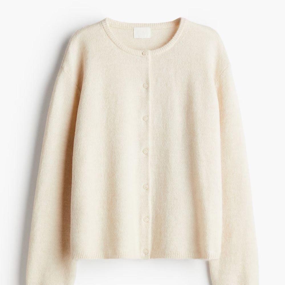 H&M Soft Cream Cardigan